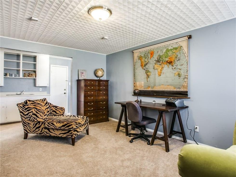 fort worth home, home for sale, 4501 el campo, guest living