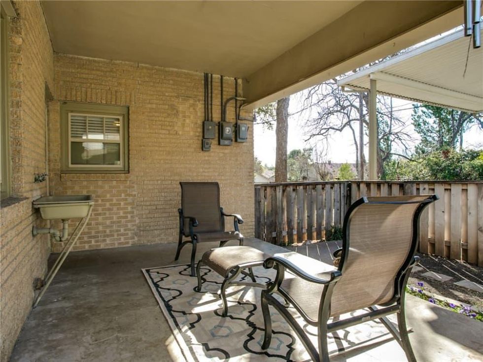 fort worth home, home for sale, patio, 4501 el campo