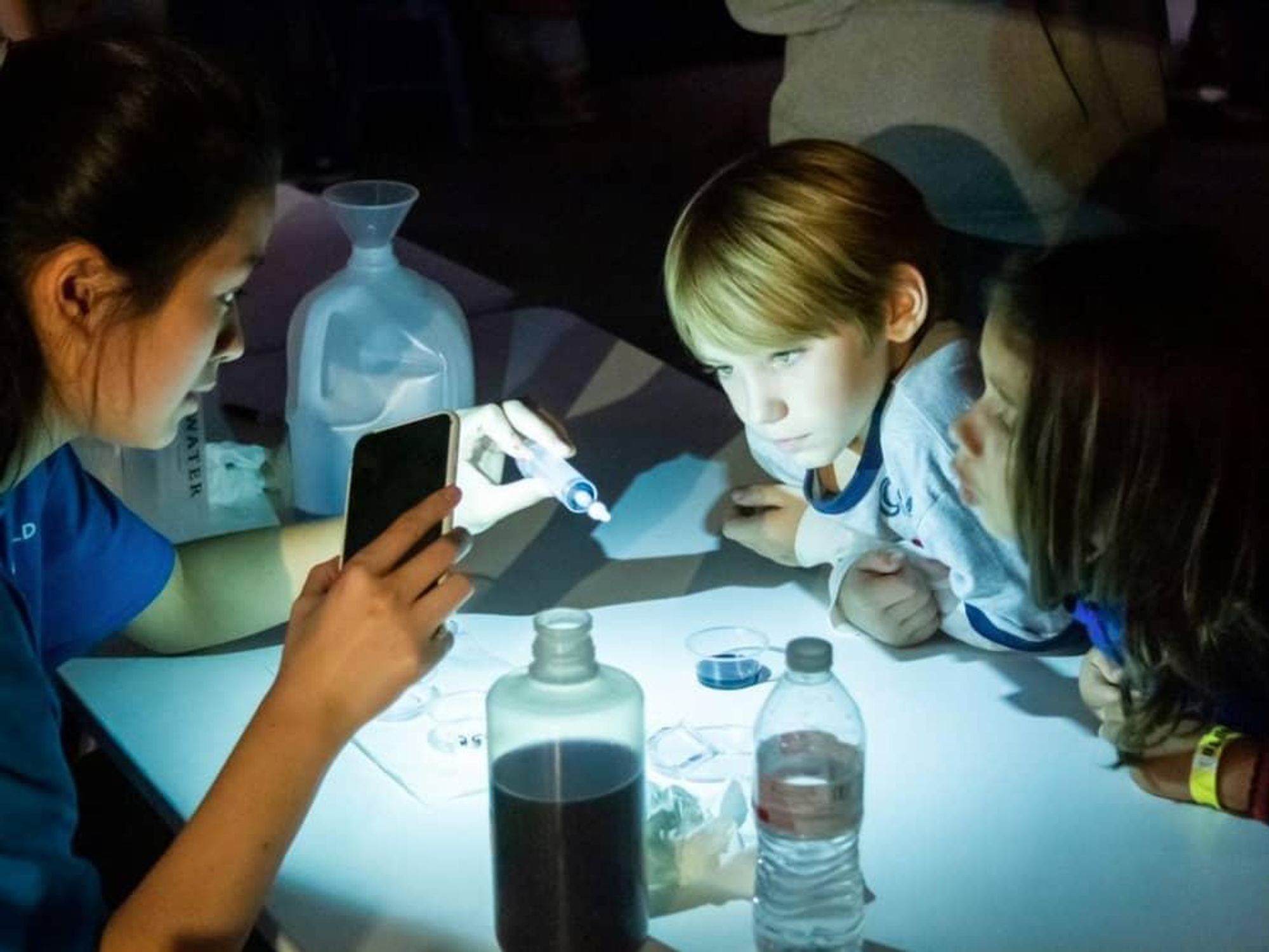 Fort Worth museum of science and history, kids science experiment