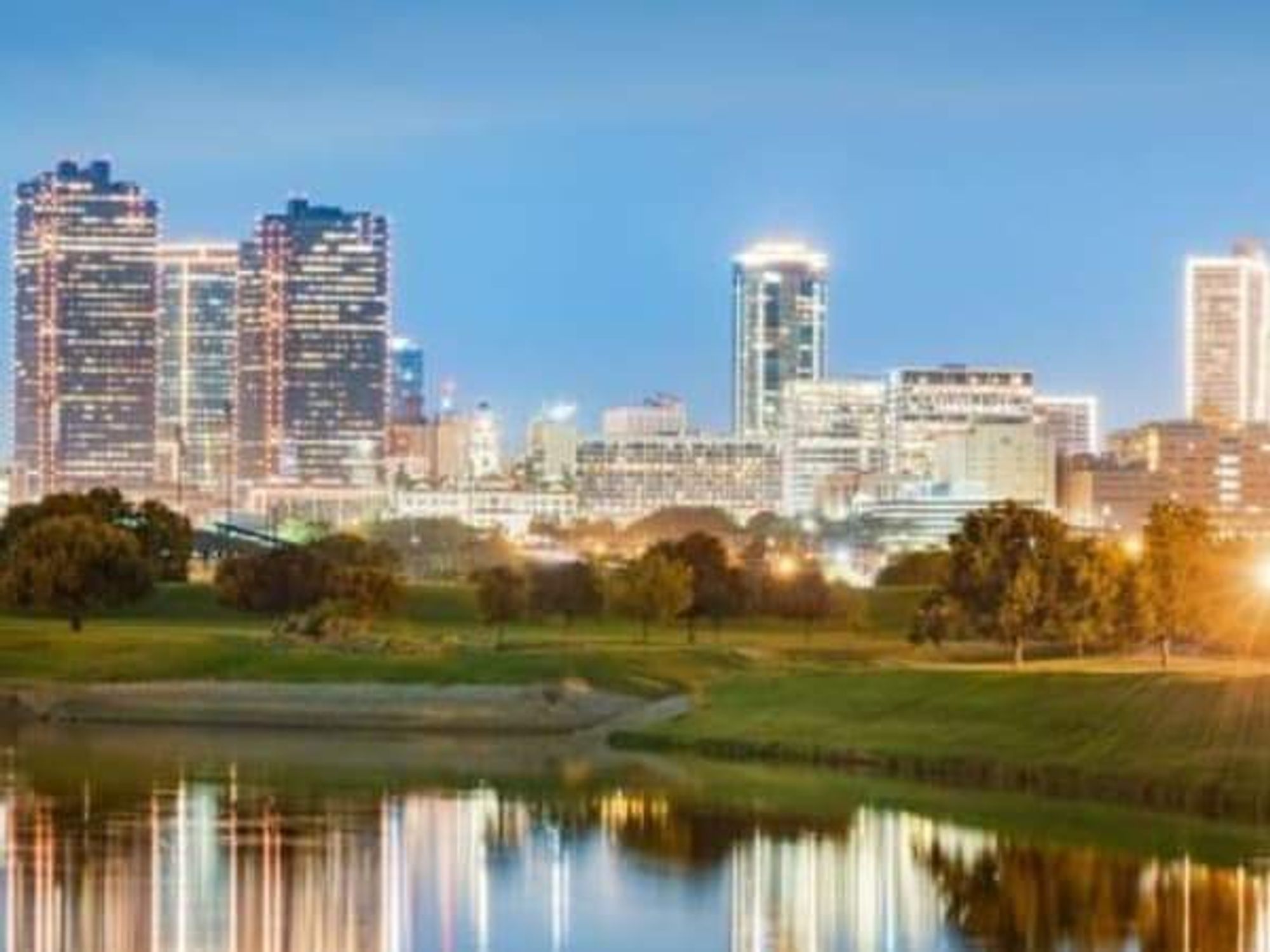 Fort Worth skyline, downtown Fort Worth