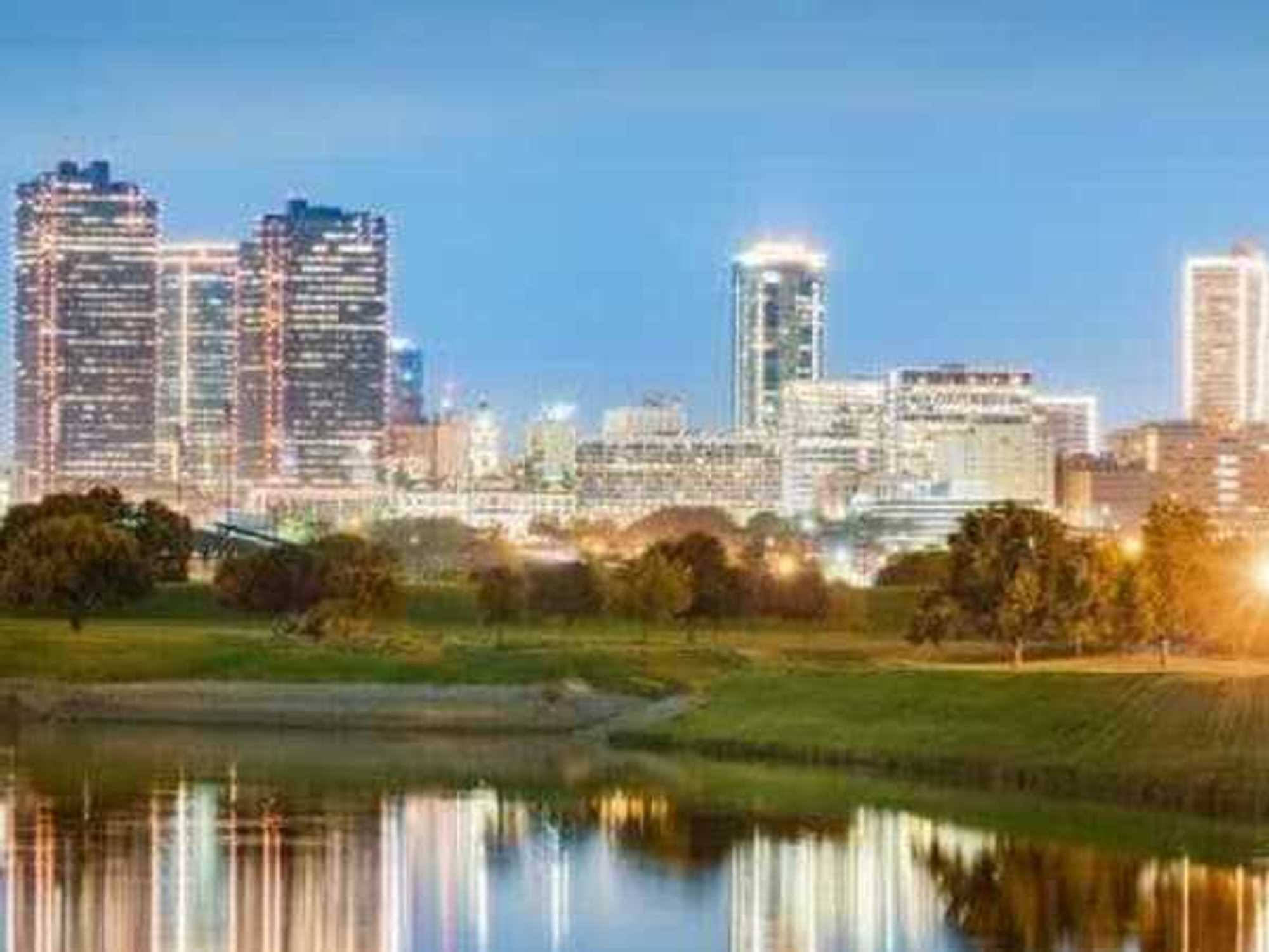 Fort Worth skyline, downtown Fort Worth