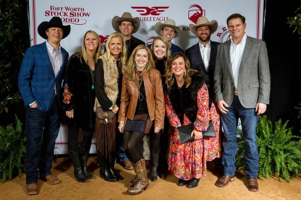 Fort Worth Stock Show Grand Entry Gala 2019 group photo