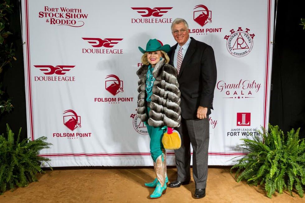 Fort Worth Stock Show Grand Entry Gala Elaine Agather, Neils Agather
