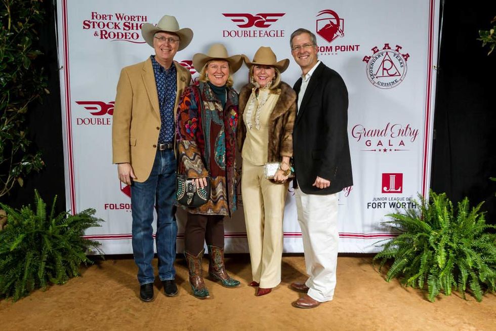 Fort Worth Stock Show Grand Entry Gala Leo Taylor, Melissa Taylor, Michelle Marlow, Scott Marlow