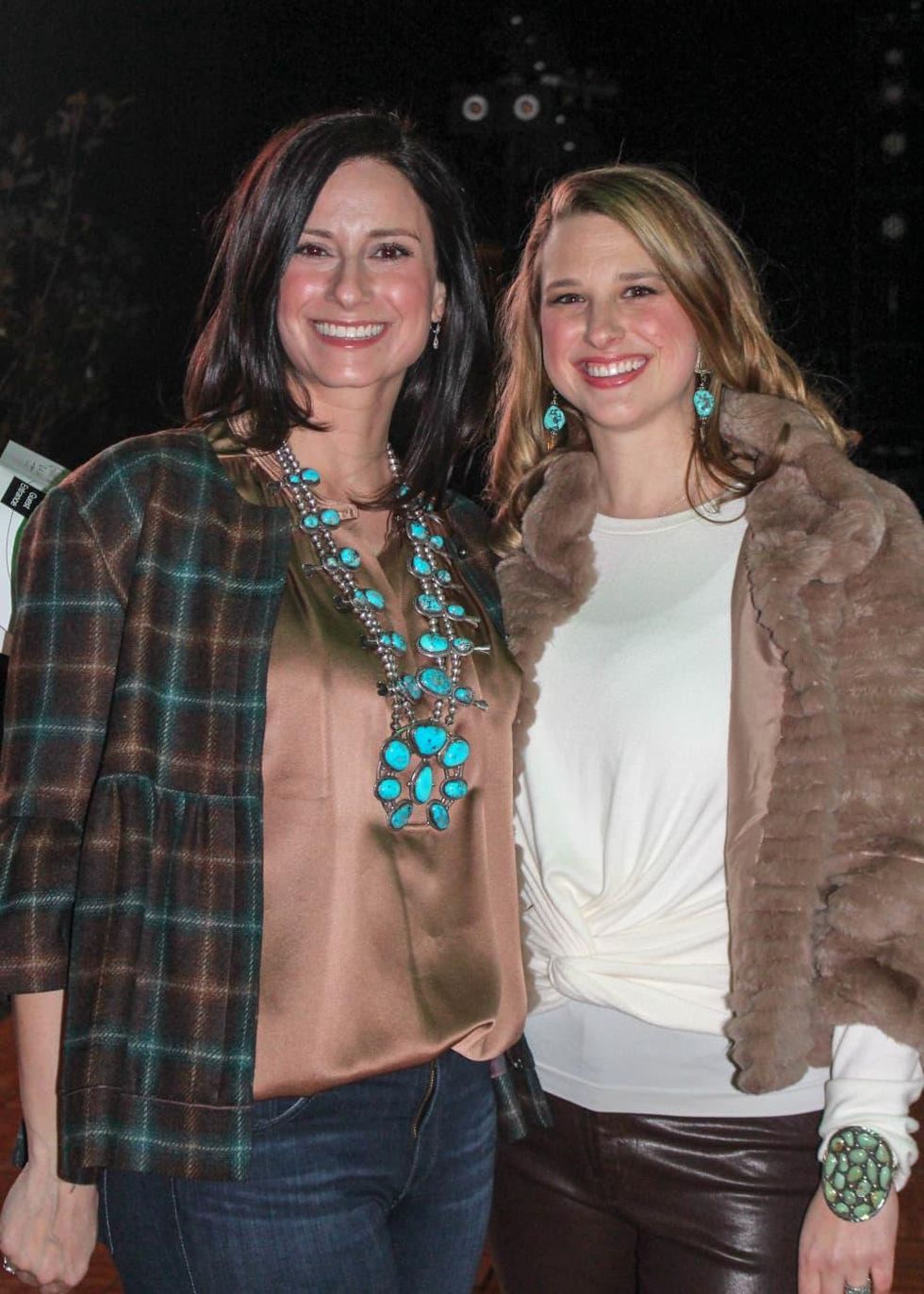 Fort Worth Stock Show Grand Entry Gala Mary Lou Hilliard and Caroline Crawford