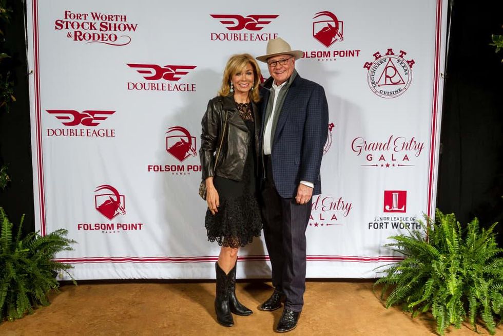 Fort Worth Stock Show Grand Entry Gala Olivia Kearney and Jeff Kearney