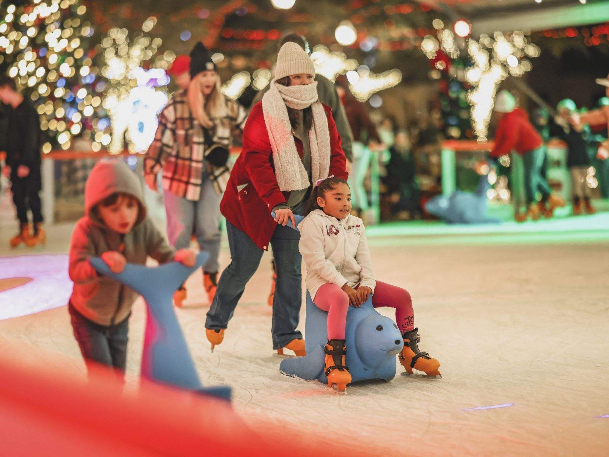 Fort Worth Stockyards Rodeo Rink, ice skating, ice rink