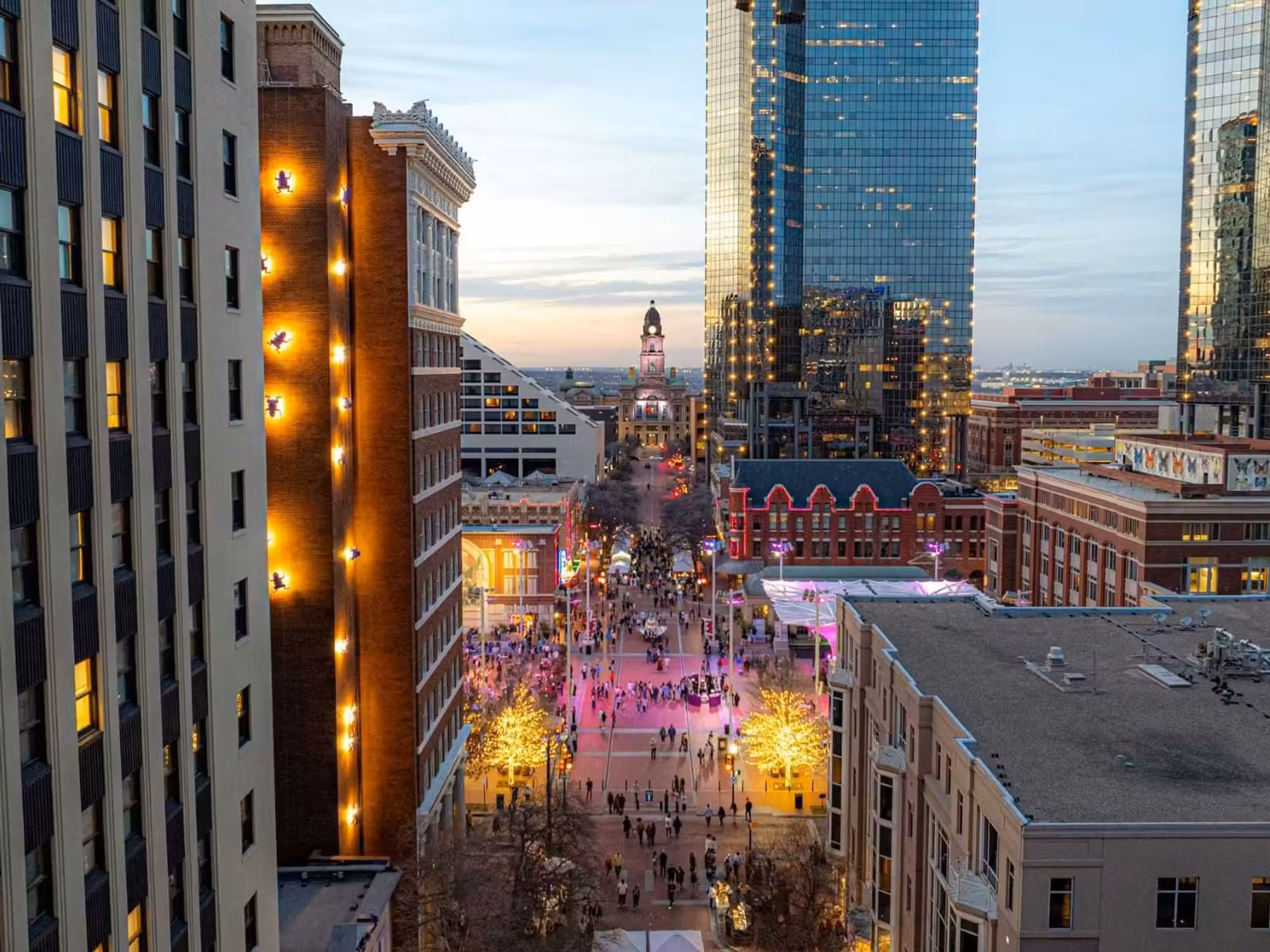 Fort Worth Sundance Square, downtown Fort Worth