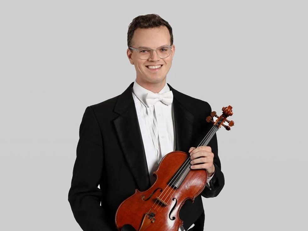 Fort Worth Symphony Orchestra principal violist DJ Cheek