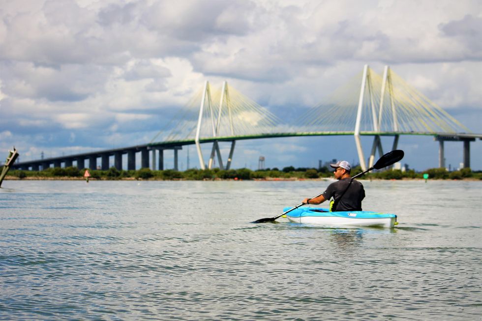 Fred Hartman Bridge in Baytown