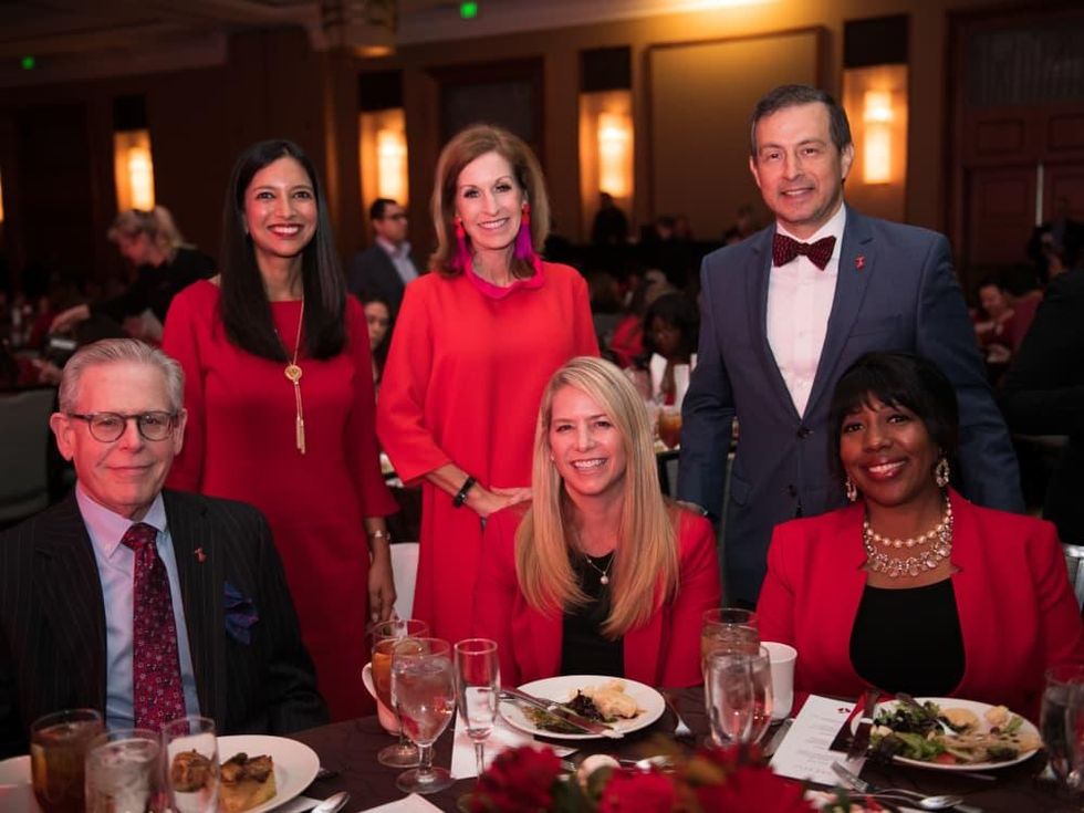 Front Barclay Berdan, Becky Tucker, Lenetra King Back Dr. Nina Asrani, Mary Robinson, Joseph DeLeon