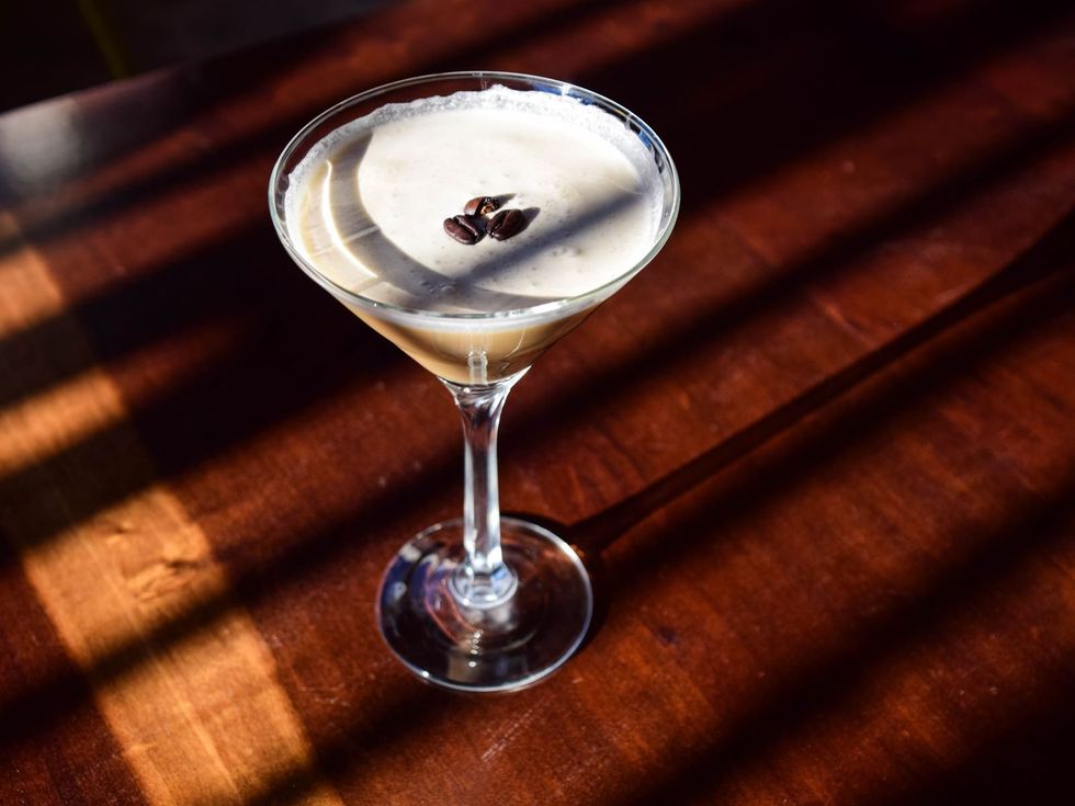 Funky Picnic - Mockaccino Martini, cocktail, mocktail