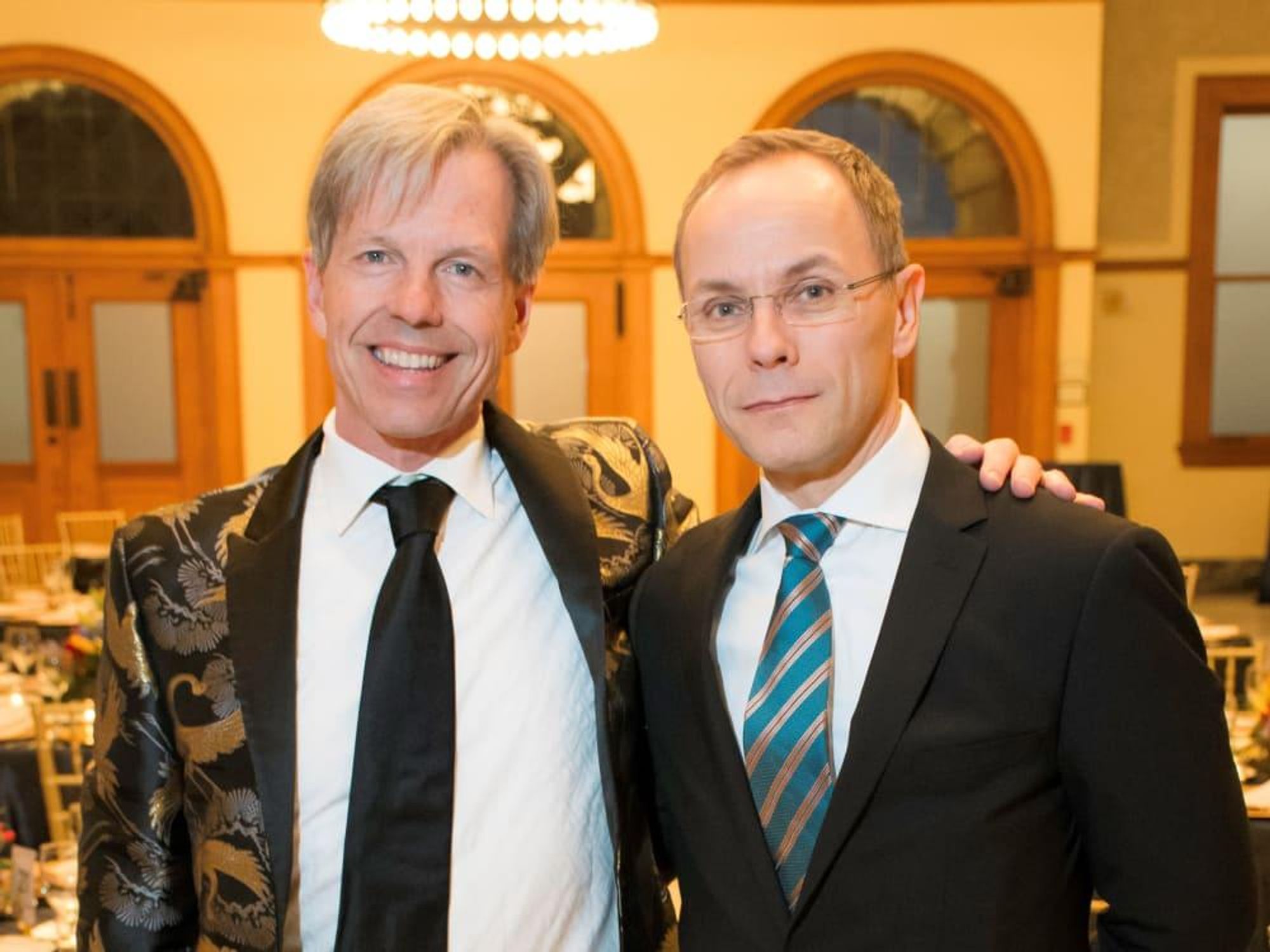 FWO’s Artistic Director Joe Illick and FWO’s General Director Tuomas Hiltunen