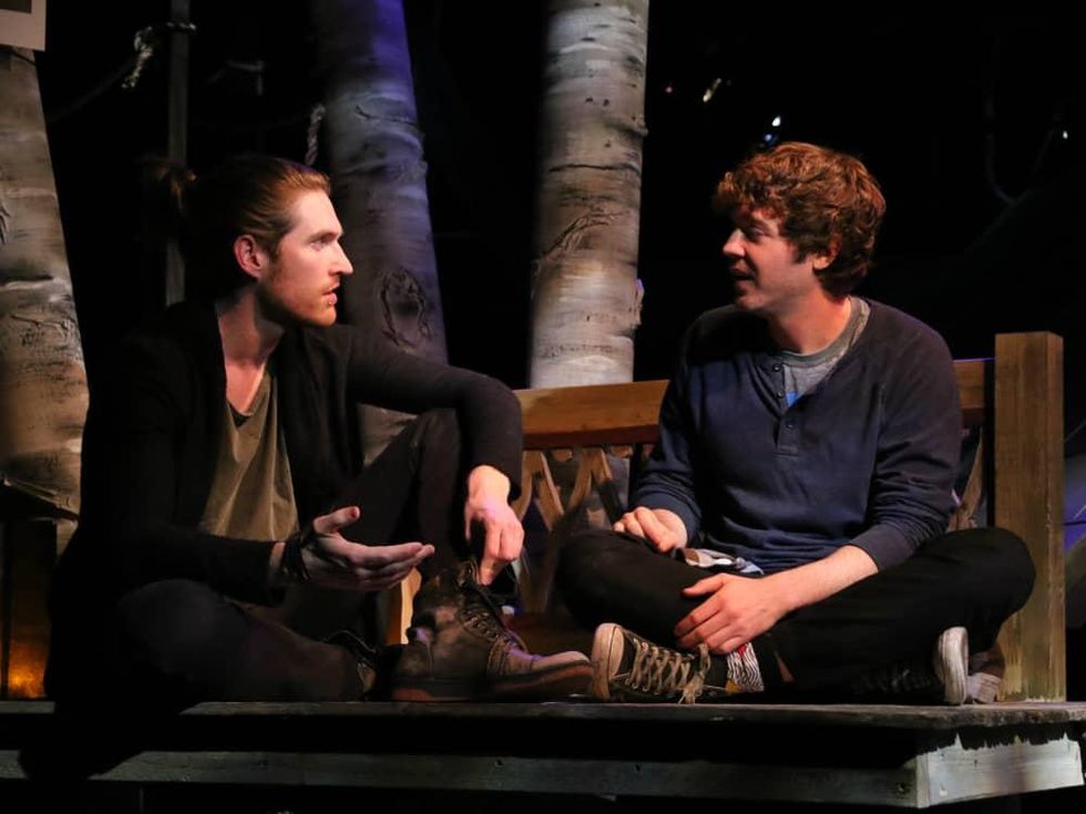 Garret Storms, Matthew Grondin in Stupid Fucking Bird