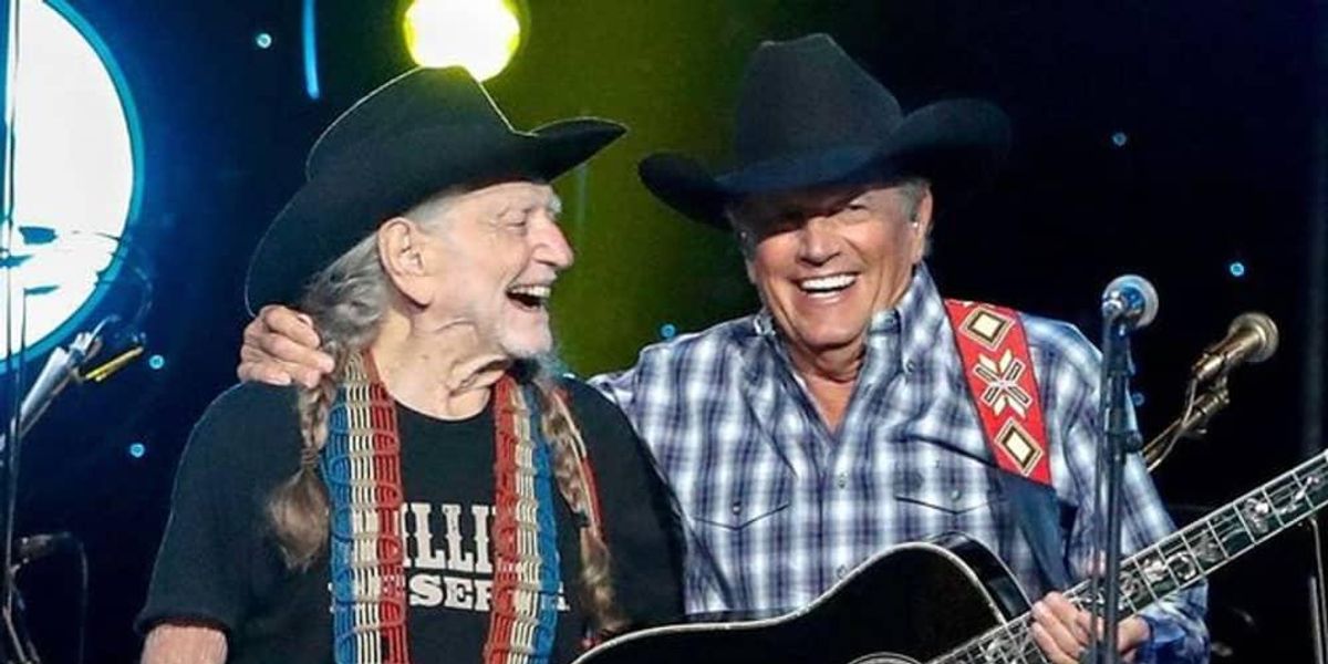 Texas music icons George Strait and Willie Nelson to share stage for just 2nd time in history - CultureMap Fort Worth