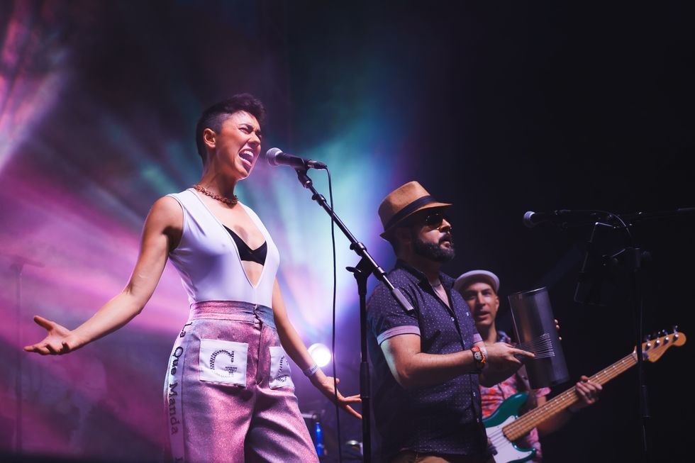 Gina Chavez at Blues on the Green