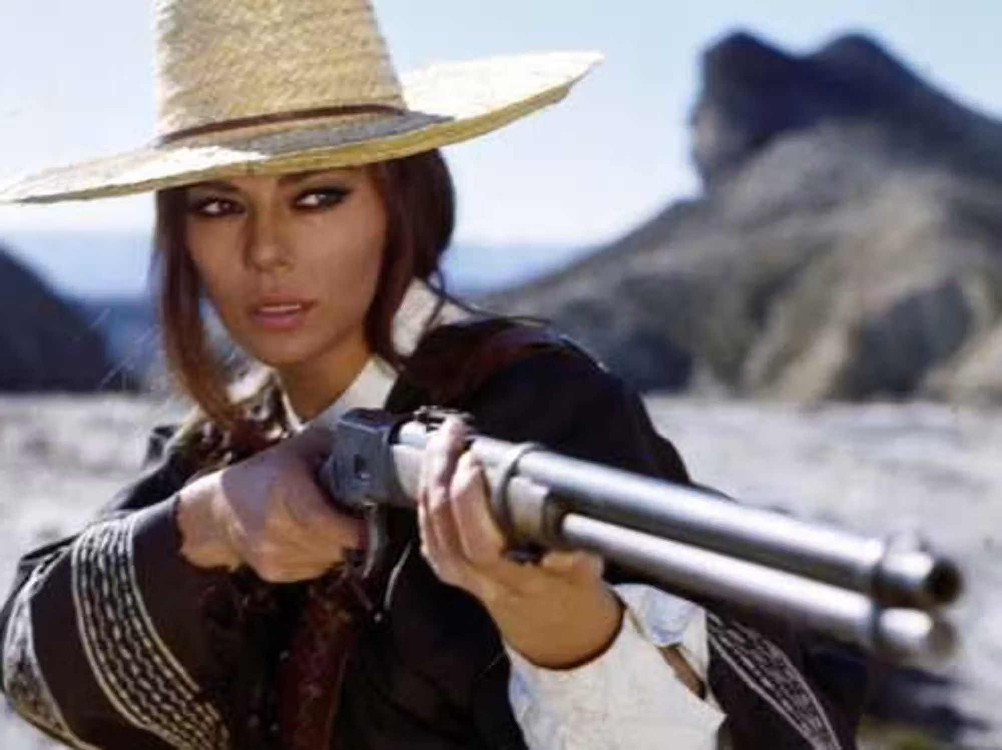 Giovanna Ravalli in Il Mercenario