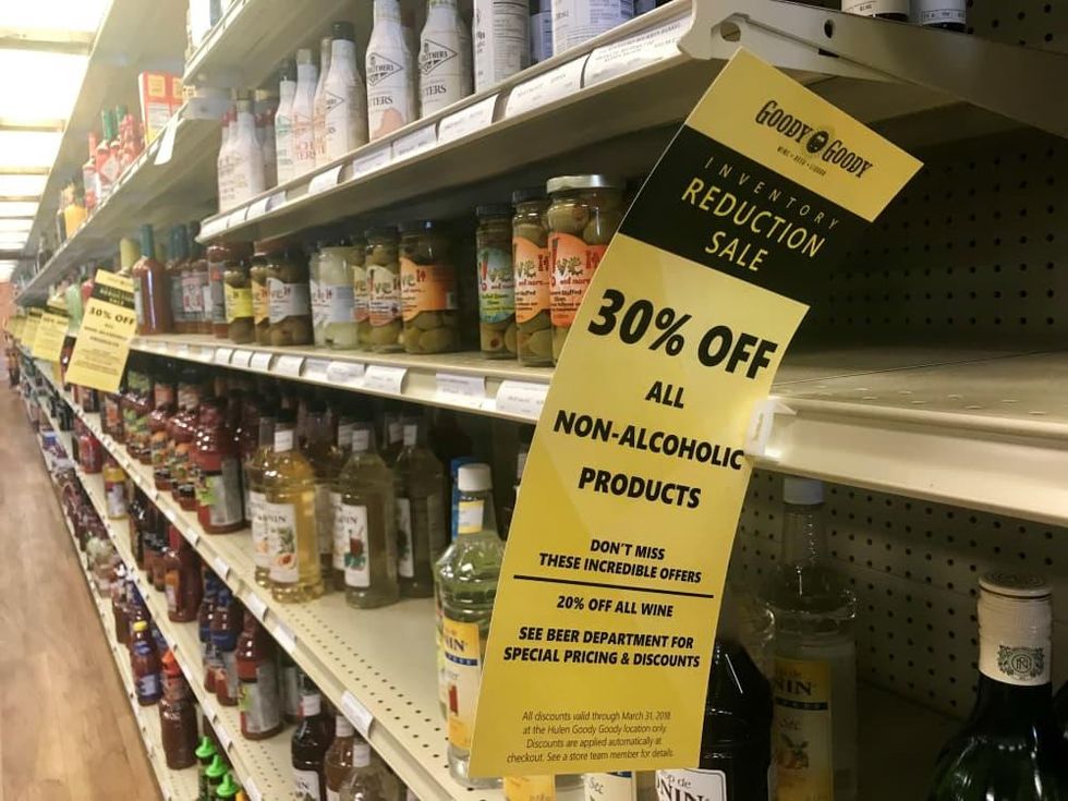 Goody Goody closing, Fort Worth