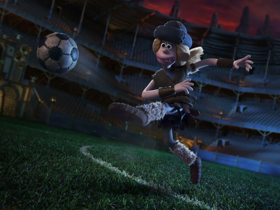 Goona (Maisie Williams) in Early Man