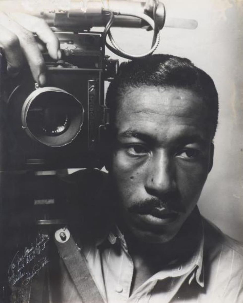 Gordon Parks (1912\u20132006) Self-Portrait, 1941 gelatin silver print