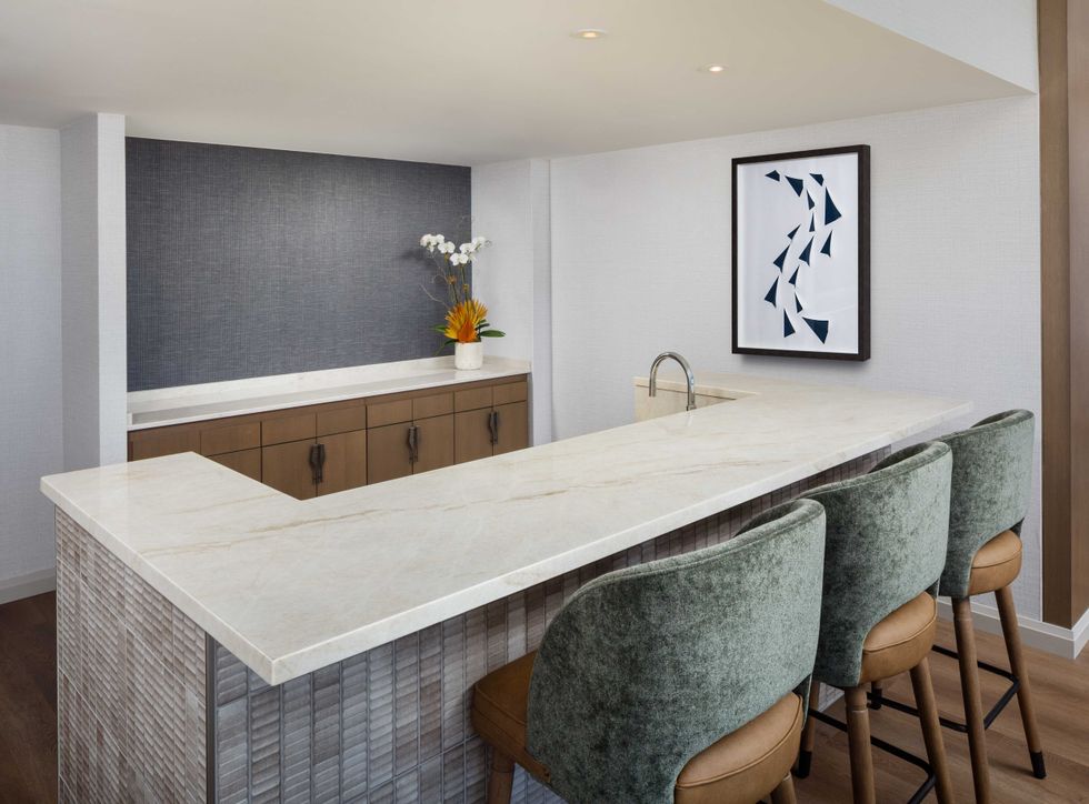 Grand Hyatt DFW renovated Kitchen Suite