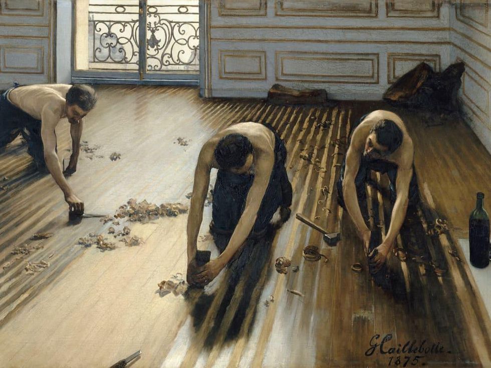 Gustave Caillebotte The Floor Scrapers