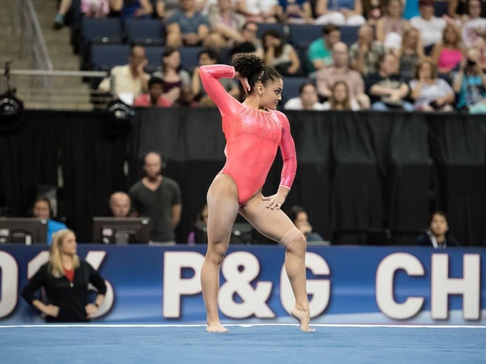 Gymnast Laurie Hernandez