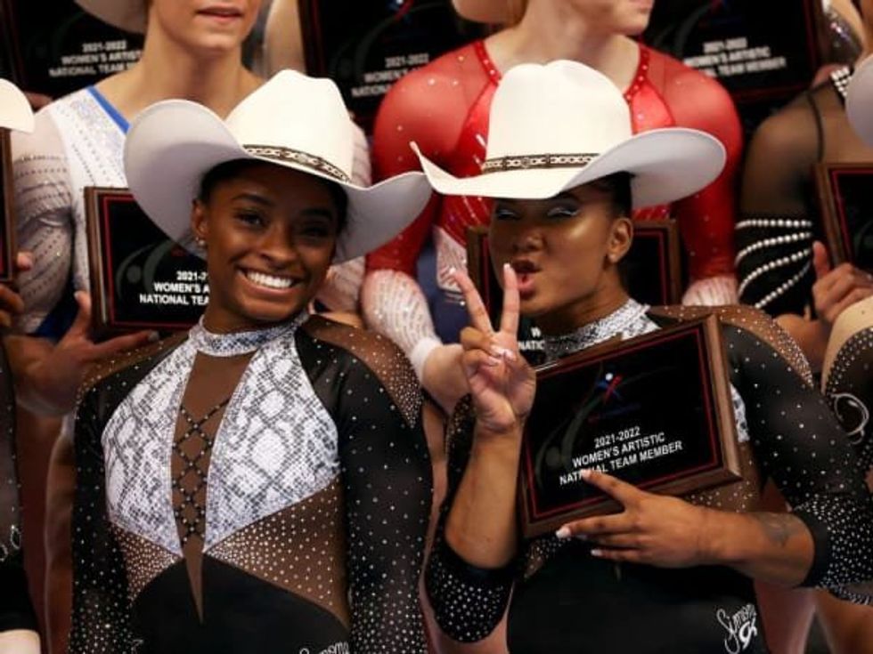 Gymnastics Championships, Simone Biles, Jordan Chiles