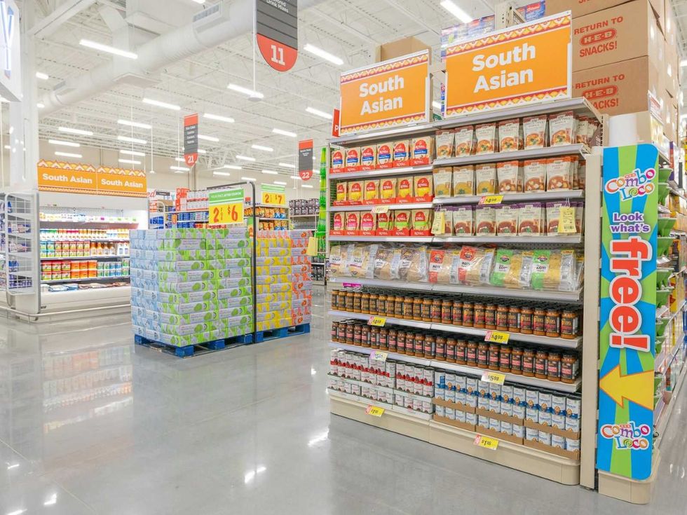 H-E-B South Asian foods