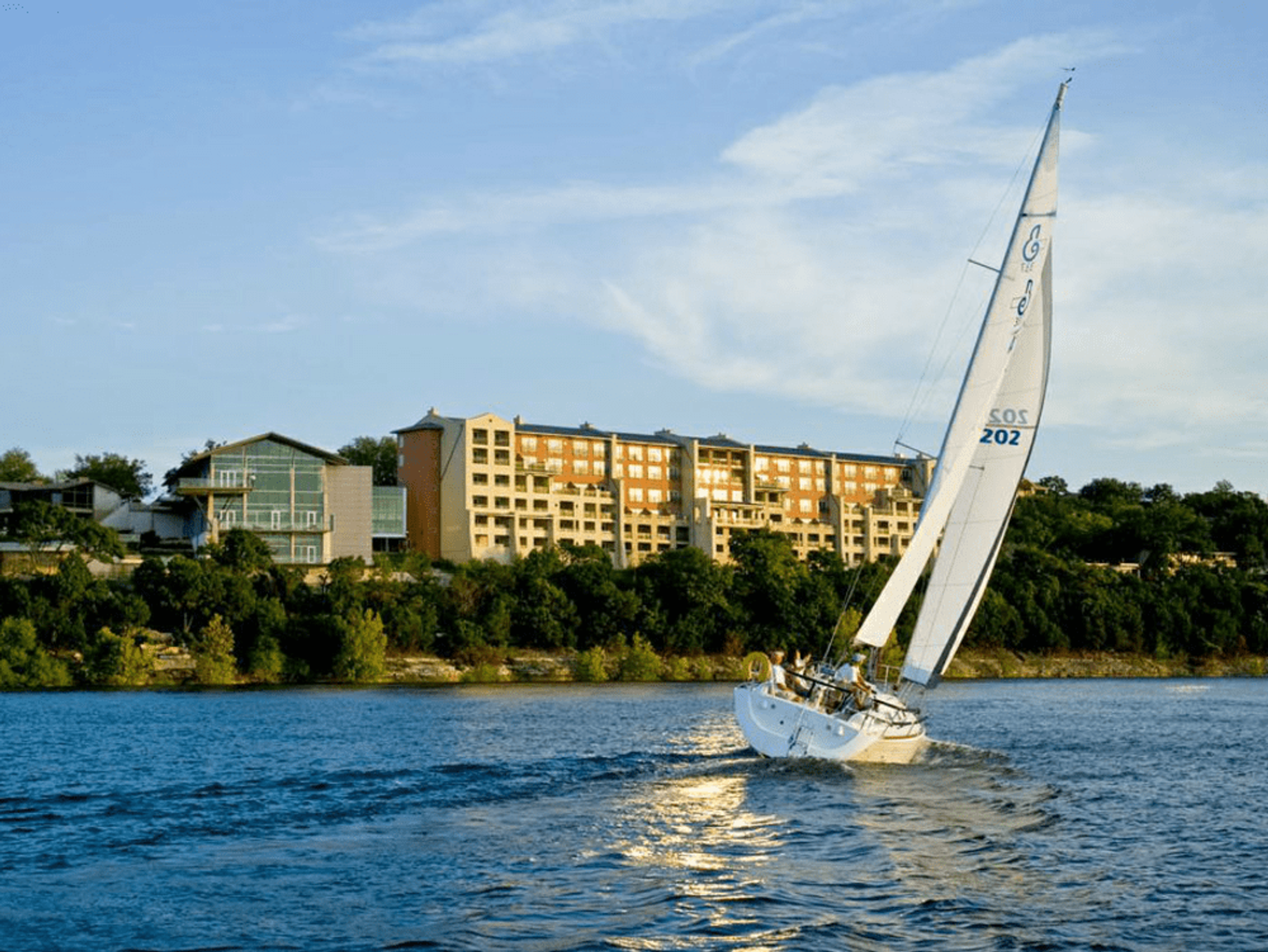 Head to Lakeway Resort and Spa on Lake Travis to beat the heat.