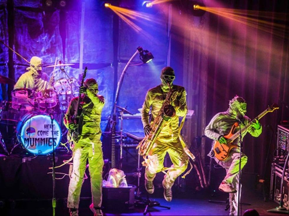Here Come The Mummies in concert