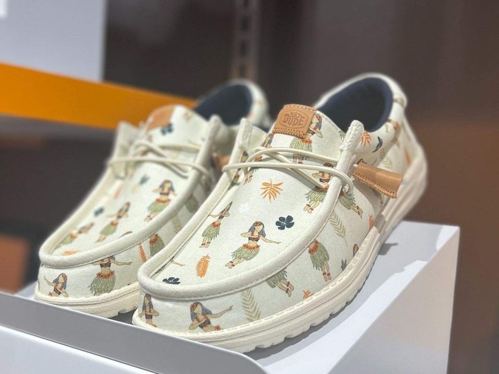 Hey Dude shoes, Tanger Outlets Fort Worth