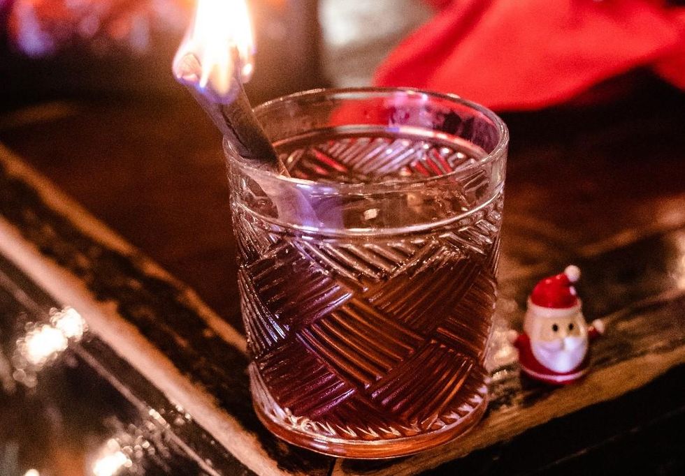 holiday cocktail