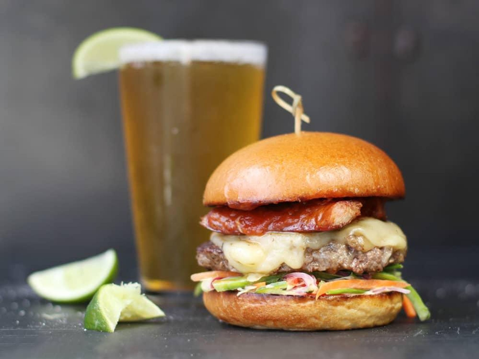 Hopdoddy Burger Bar hamburger Jackalope special April 2016