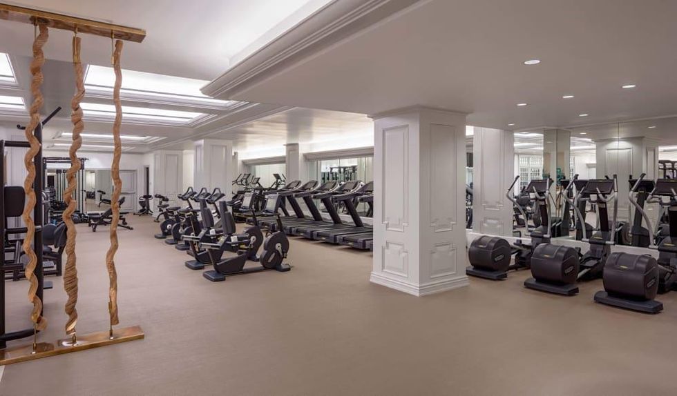 Hotel Crescent Court fitness center