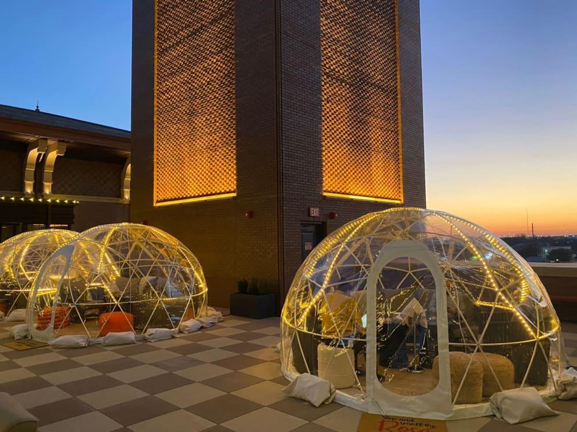 Hotel Vin igloo bubble