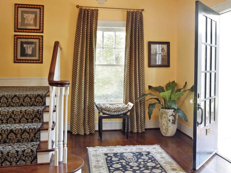 Houzz Fort Worth home tour Ryan Place entryway