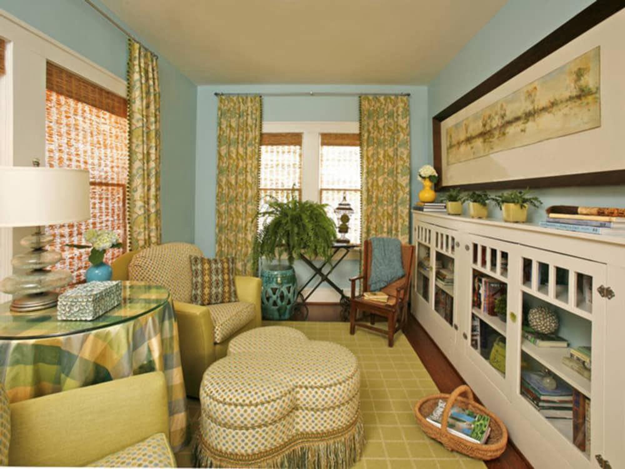 Houzz Fort Worth home tour Ryan Place sitting room