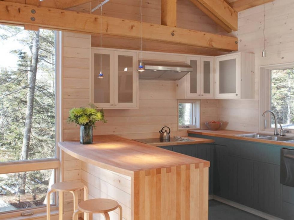 Houzz modern cabin design