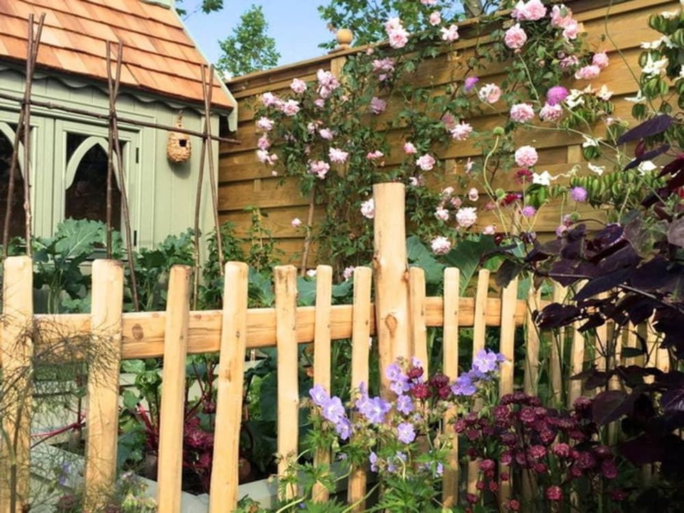 Houzz rustic garden