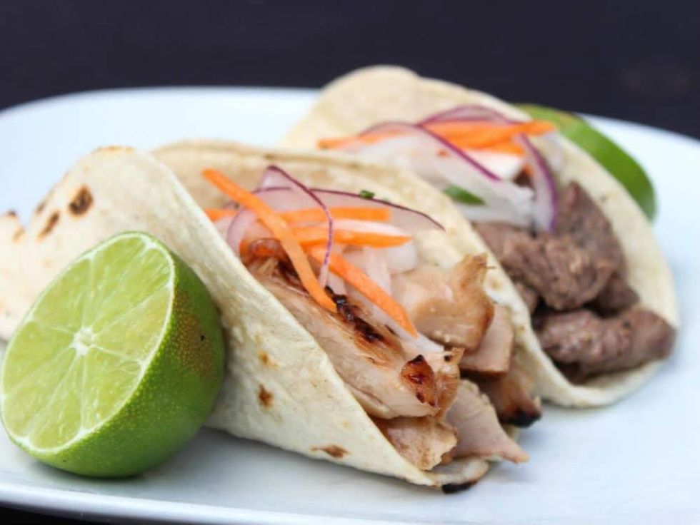 Hoya Korean Kitchen tacos