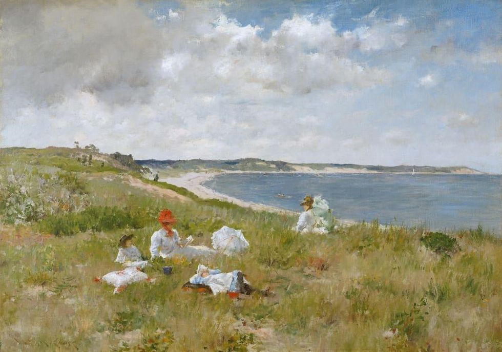 Idle Hours, William Chase, Amon Carter Museum, Meadows Museum