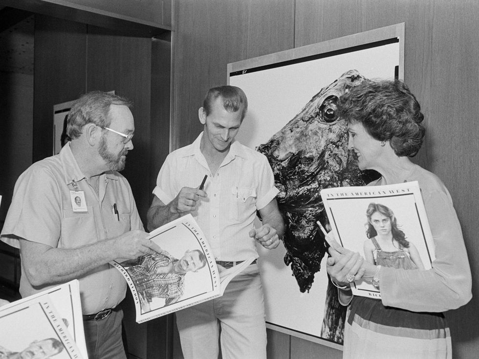 In the American West: Photographs by Richard Avedon, 1985