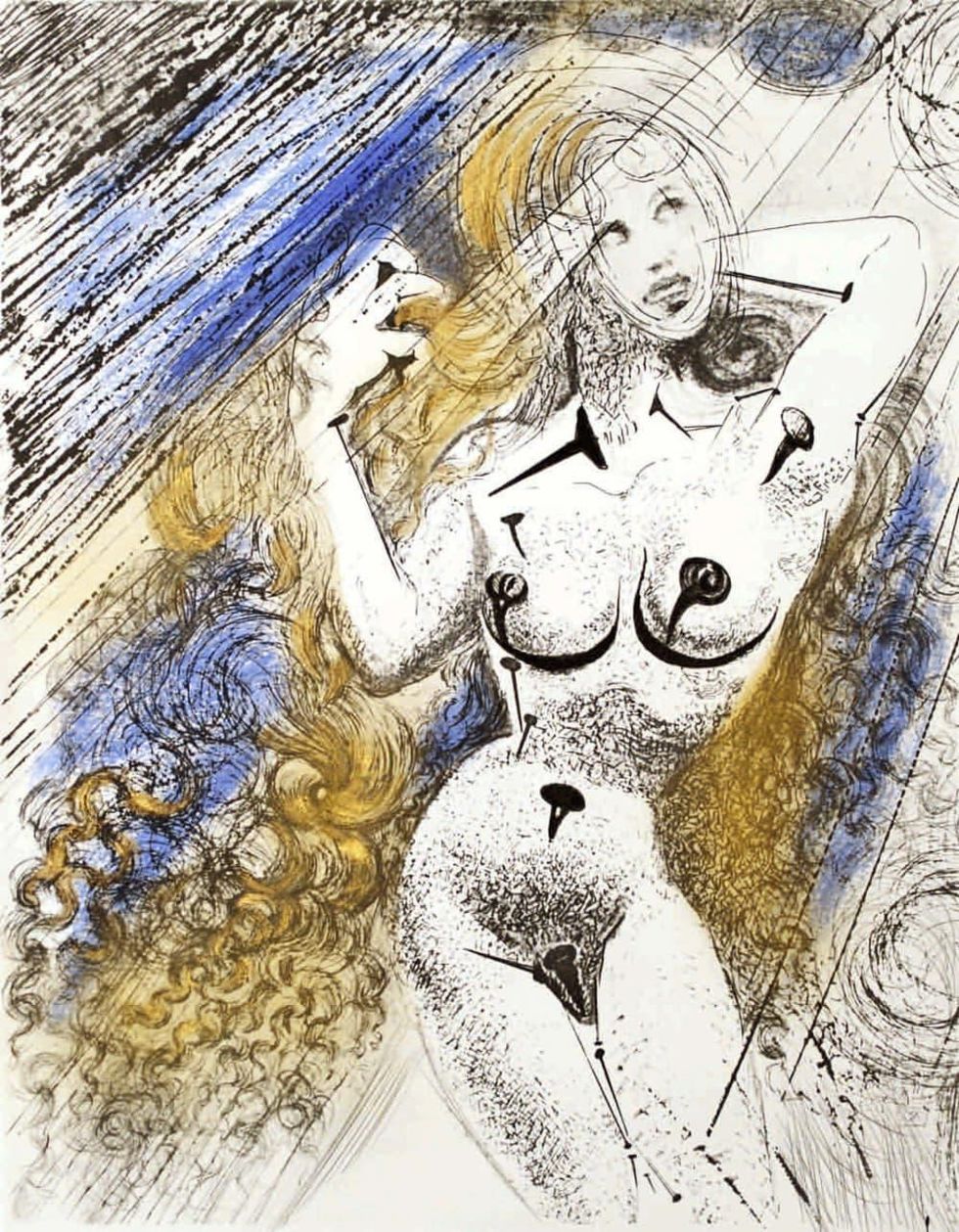 Individual-Marilyn Monroe by Salvador Dali