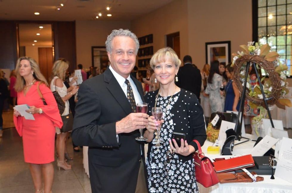 It's in the Bag luncheon 2018, Daniel Davis, Cathy Davis