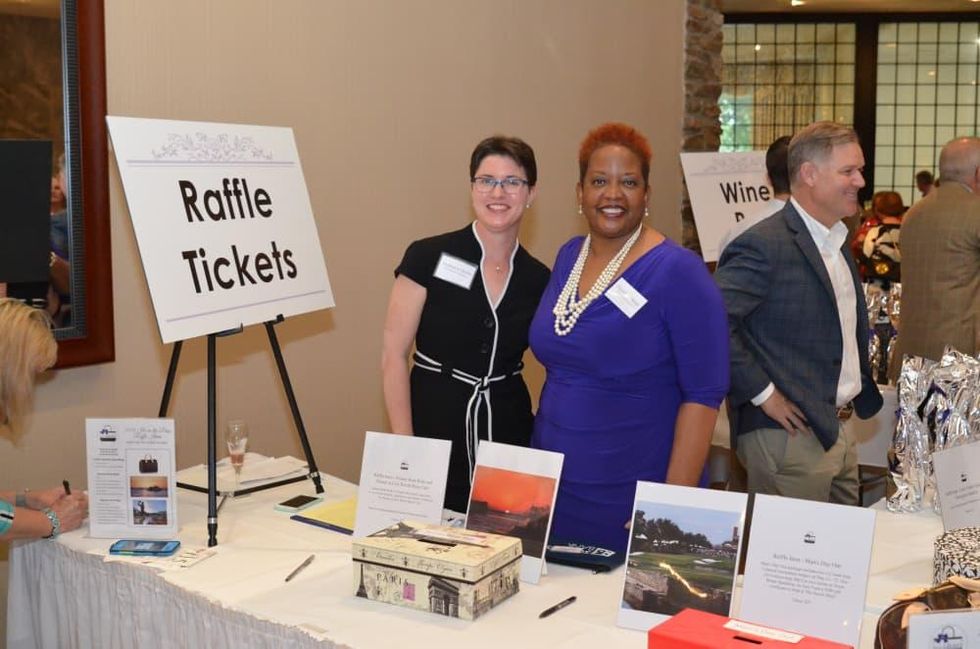 It's in the Bag luncheon 2018, Stephanie Duelm and Florastine Mack