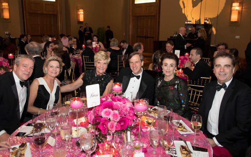 Jacques Marquis, Carla Thompson, Betsy Price, Keith Cerny, Mercedes Bass, Robert McDuffie