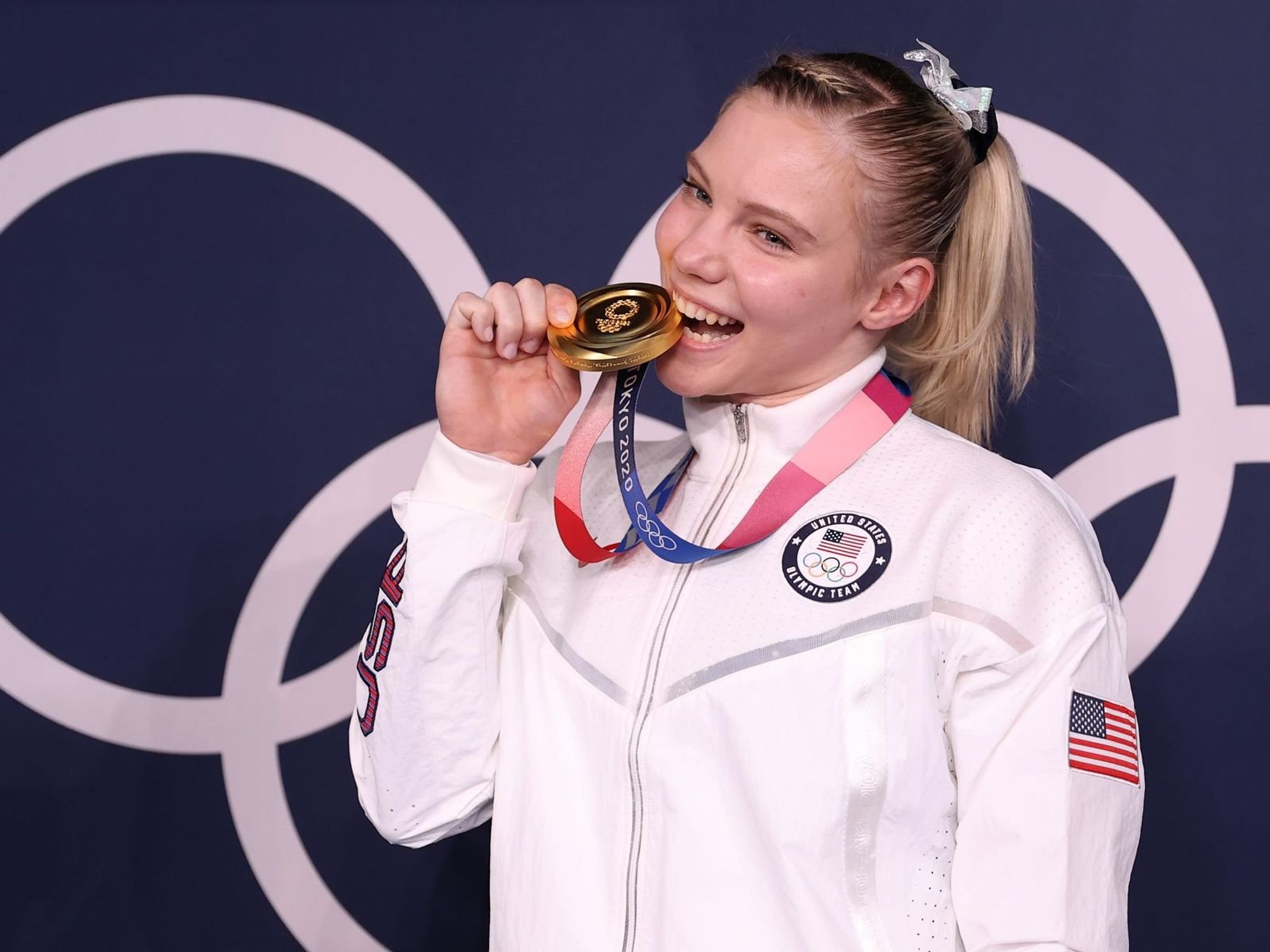 Jade Carey, Olympic gold medalist, gymnast