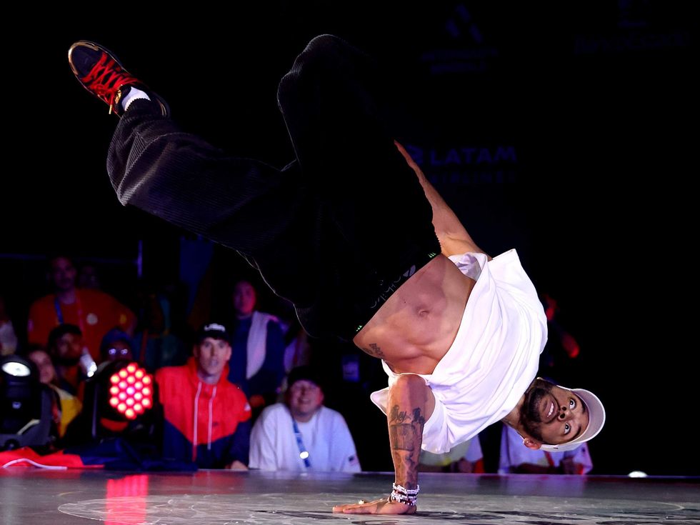 Jeffrey "B-boy Jeffro" Louis, breaking