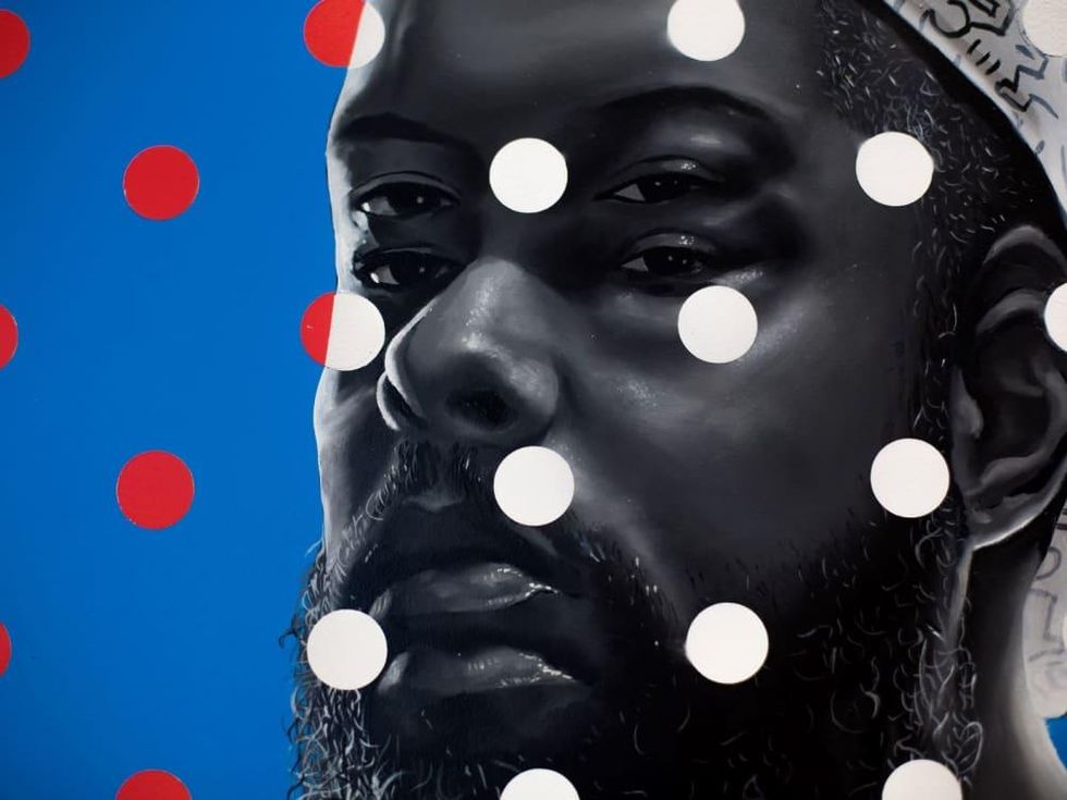 Jeremy Biggers self-portrait, "Our Faces, Our Voices"